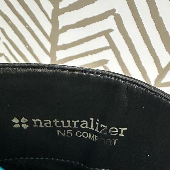 Naturalizer Jamison N5 Comfort Leather Black Knee High Tall Boots Size 9M - Picture 7 of 8